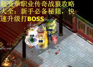 超变单职业传奇战狼攻略大全：新手必备秘籍，快速升级打BOSS