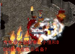 ����սʿŭն��ЩС�ֺ�BOSS�ܱ�����Ʒװ����