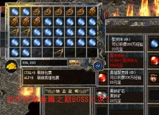 �����ս��ӹ֮��BOSS֮�ң�