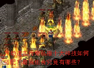 万劫连击传奇私服十大神技如何搭配?最强组合究竟有哪些? 万劫连击传奇私服十大神技如何搭配?最强组合究竟有哪些?
