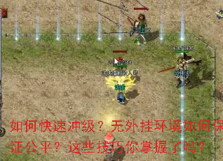 如何快速冲级?无外挂环境如何保证公平?这些技巧你掌握了吗? 如何快速冲级?无外挂环境如何保证公平?这些技巧你掌握了吗?