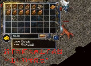 新手如何快速上手英雄合击1.80传奇版? 新手如何快速上手英雄合击1.80传奇版?