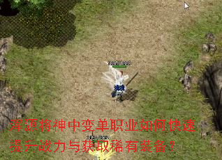 浑源将神中变单职业如何快速提升战力与获取稀有装备? 浑源将神中变单职业如何快速提升战力与获取稀有装备?